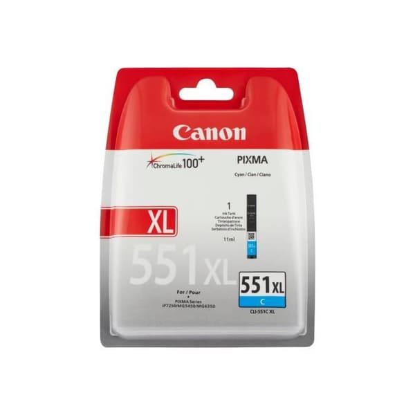 Canon CLI-551C XL 11 ml till