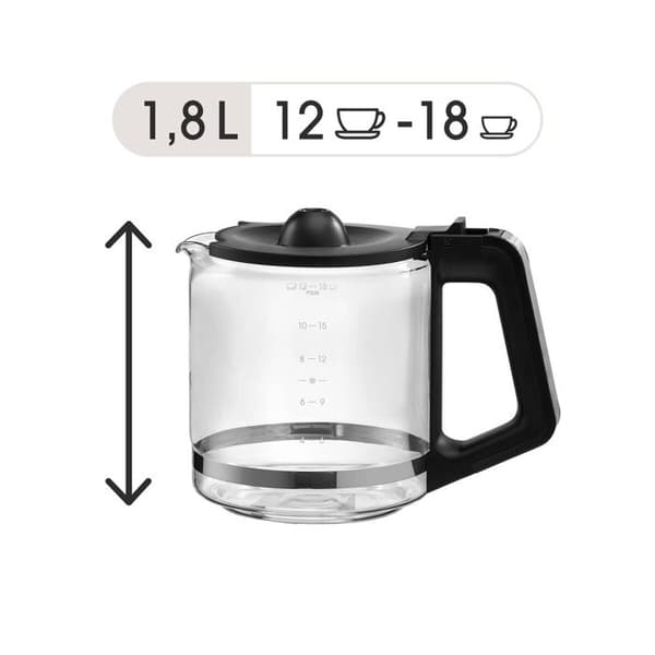 Lagrange 529010 Svart rostfritt kaffebryggare