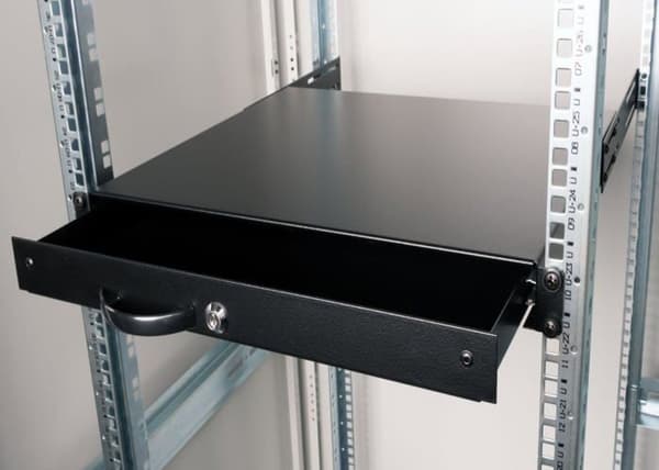 Kontorslåda - Equip - EZD-1-B - 19'' - Låsbart - Svart