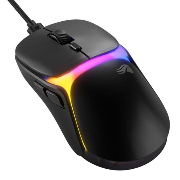 Glorious Model O 3 Wired Noir - Gamingmus 54g, BAMF 3.0 30K sensor, 6 RGB-knappar