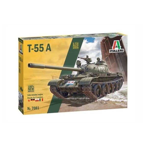 Modell av stridsvagn: T‐55A