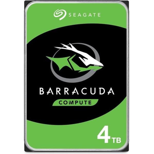 SEAGATE - Intern hårddisk HDD - BarraCuda - 4TB - 5400 rpm - 3,5"