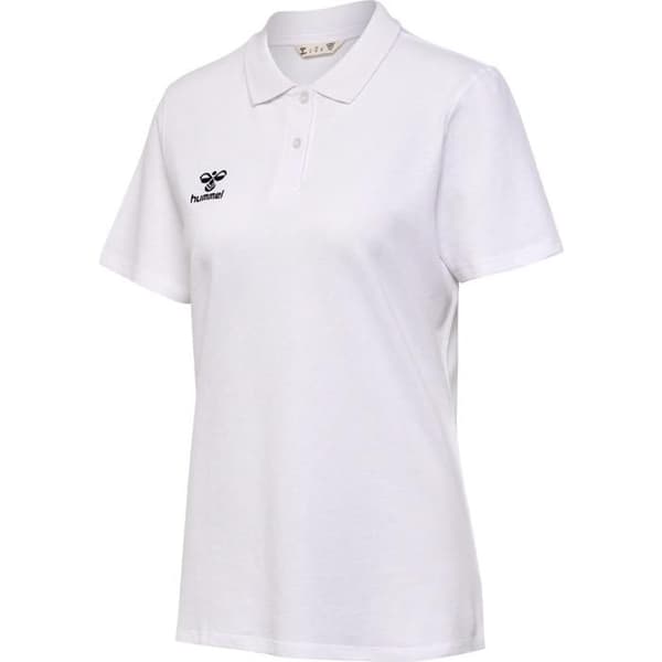 Polo dam Hummel Go 2.0 - vit