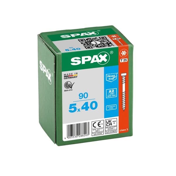 Spax fäste