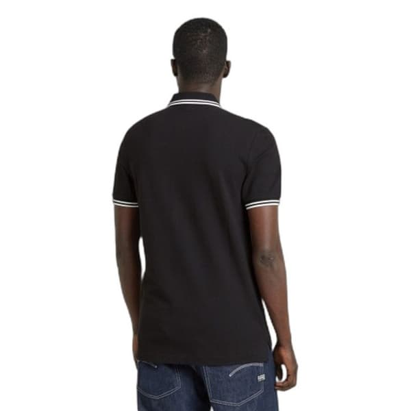 Polo slim randig långärmad G-Star Dunda