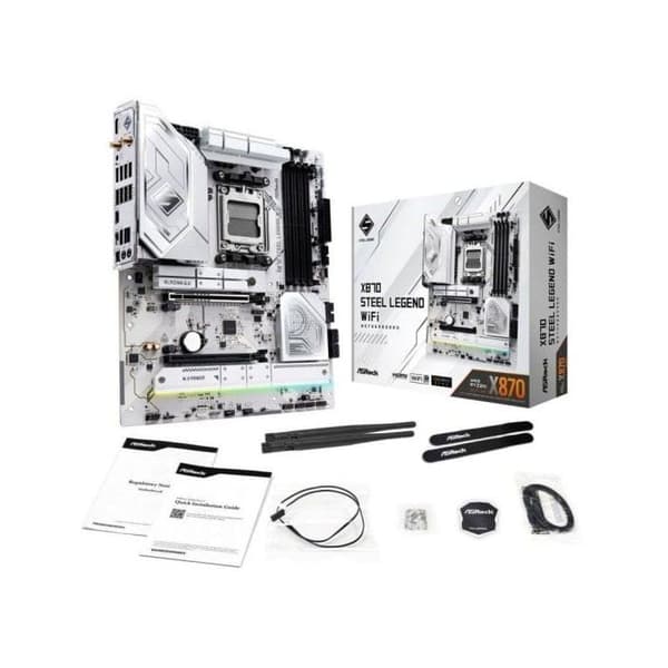 ASROCK Moderkort X870E Steel