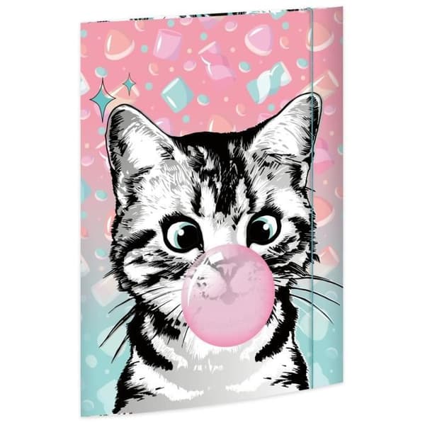 Ritpapper Sweet Cat, kartong, A3