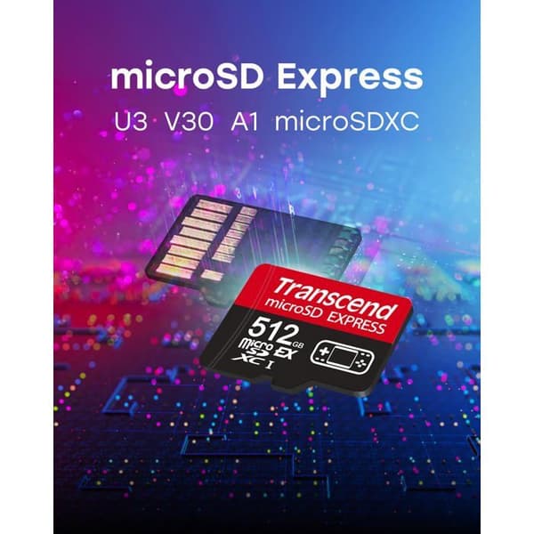 MicroSDXC-kort - Transcend - TS512GUSD710S - 512 Go - 900 Mo/s