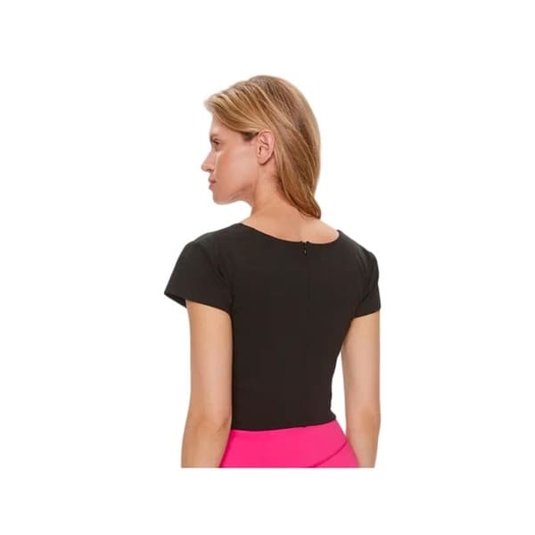 T-shirt Guess Dam Giulia Svart Bomull