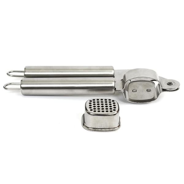 Manuell Vitlökskross "Inox" 18cm Silver