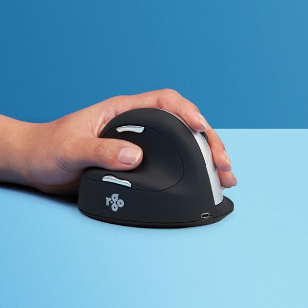 R-Go HE Break (stort format, trådad, 3-i-1-anslutning Bluetooth/2,4 GHz/USB)