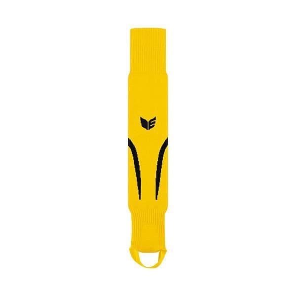 Erima Tanaro barns elastiska stickade underfotsstrumpor - gul/svart - 33/36