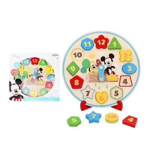 Disney Barnklocka - Svart - Unisex - 30 cm