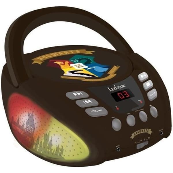Harry Potter transportabel Bluetooth CD-spelare - Ljuseffekter - LEXIBOK