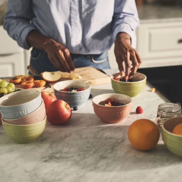 Set med macaronskålar 14 cm / 6-delar
