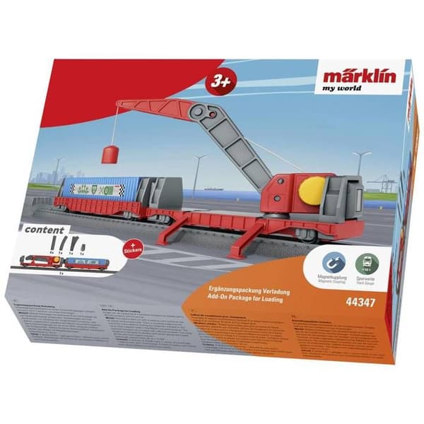 Märklin World 44347 H0 extra förpackning last med kranvagn