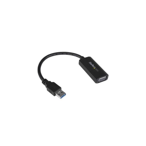 StarTech.com USB 3.0 till VGA videoadapter - Extern grafikkort med inbyggd drivrutinsinstallation - 1080p (USB32VGAV)