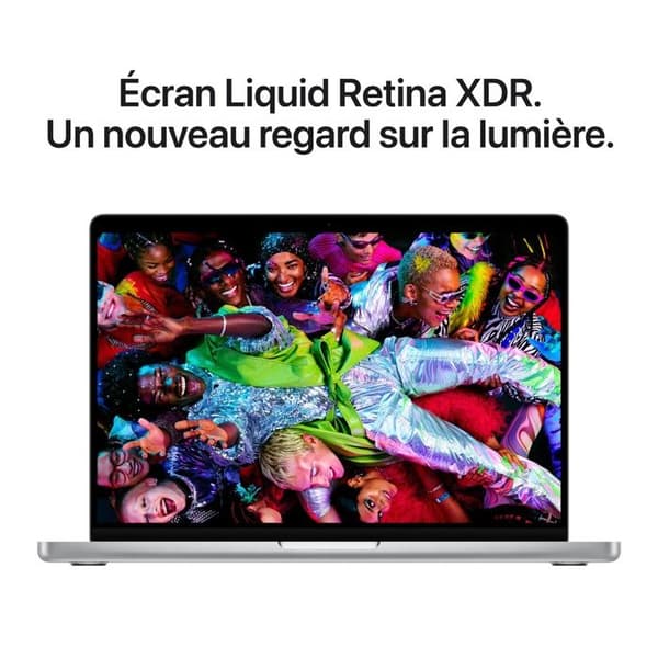 MacBook Apple Pro 14'' 1 Till SSD 16 Go RAM Chip M5 CPU 10 Kärnor GPU 10 Kärnor Silver
