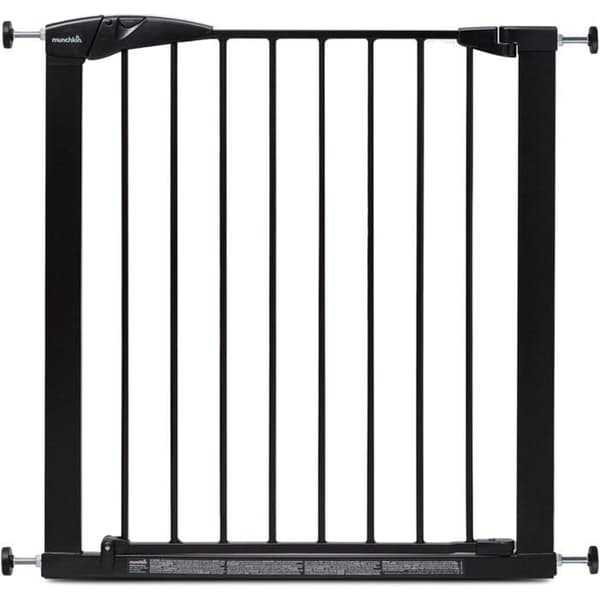 Munchkin Maxi Secure Svart Säkerhetsgrind - Utsträckbar upp till 117 cm