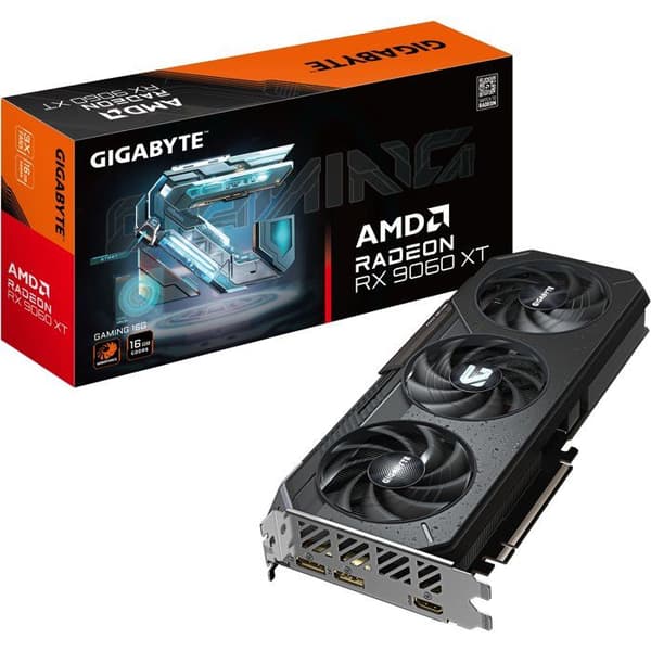 GIGABYTE - GAMING - Grafikkort - AMD Radeon RX 9060XT - 16 Go
