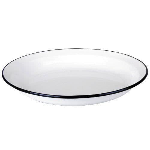 Ibili 912932 Vit Förglasad Emalj Stålplåt 32 cm