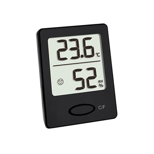 TFA Digital termo-hygrometer inomhustermometer 30.5041.01, svart