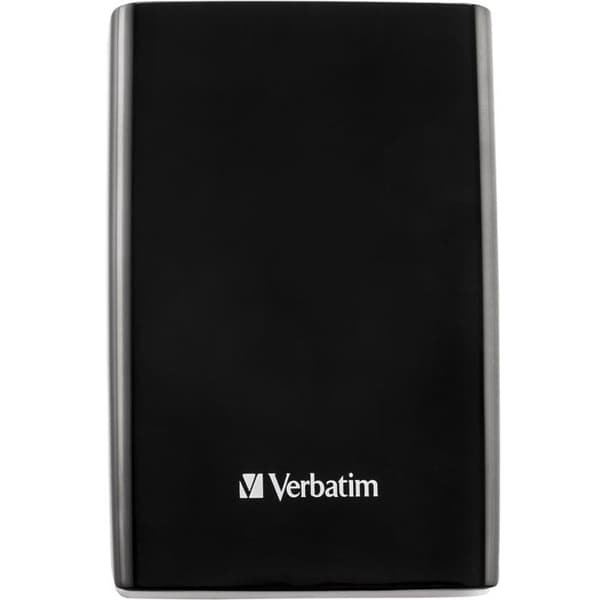 Extern SSD - VERBATIM - Store'N'Go Slim - 512 Go - Svart