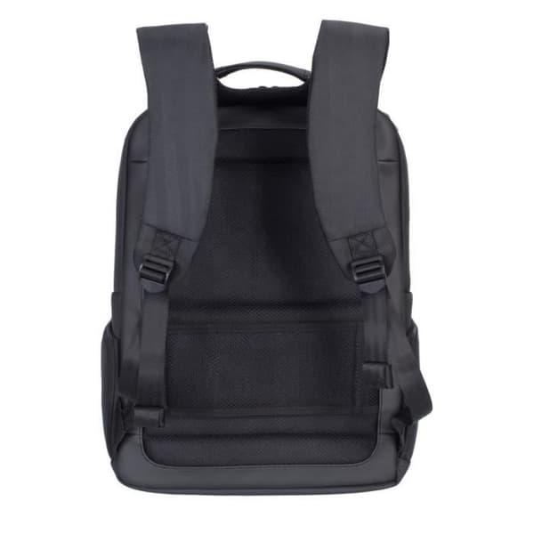 Ryggsäck - RIVACASE 15.6" - Polyester - Syntetiskt läder - Dragkedjefack