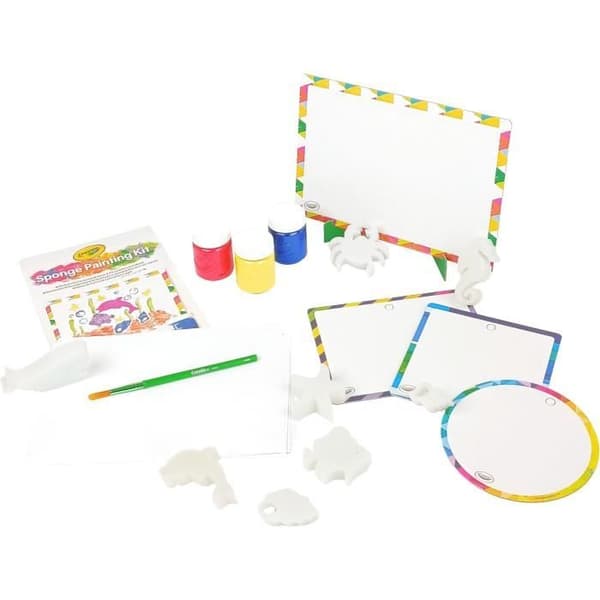Svampmålning - CRAYOLA - Från 5 år