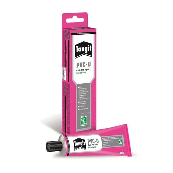 PVC Lim - TANGIT - 125g - Dricksvatten - Högtryckstålighet - Transparent Gel