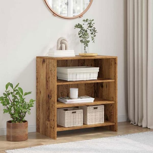 Buffé bas - VIDAXL - 875225 - Ingenjörsträ - Brun - 70x41x75 cm