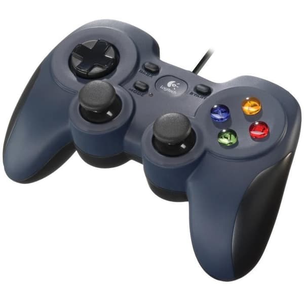 Manette PC - Logitech G - Gamepad F310 - Trådbunden - Blå