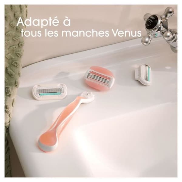 Gillette Venus - 4 ComfortGlide Spa Breeze rakblad