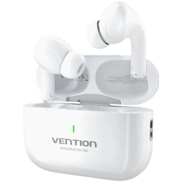 Trådlösa TWS-hörlurar - VENTION - Echo Lite E11 - Bluetooth 5.4 - Batteritid 30h - IPX4