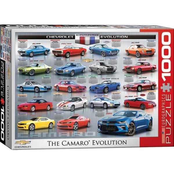Pussel Eurographics 1000 bitar - Evolution Camaro Chevrolet - Fordon - Från 9 år