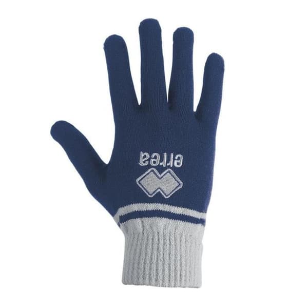 Errea Jule barnhandskar - Mörkblå/grå - 100% akryl - Pack om 10 stycken per storlek