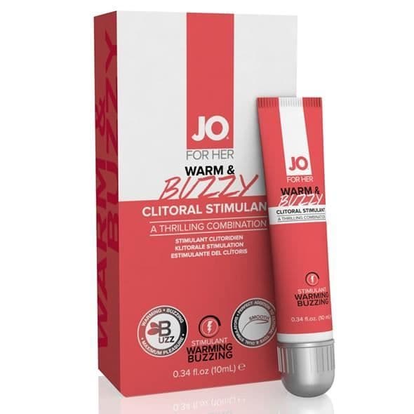 Stimulerande klitorisstimulator - System Jo - Buzzy Original - 10 ml - Värmande - Vuxen