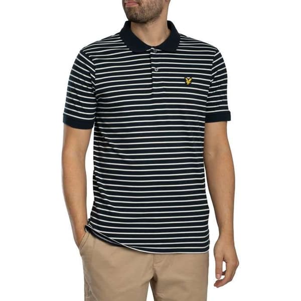 Polo Marinière i Piqué - Lyle & Scott