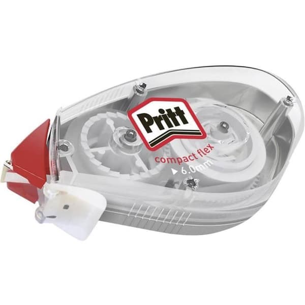 Korrektorrulle - PRITT - Kompakt - 6 mm - Vit - Precision och Hållbarhet