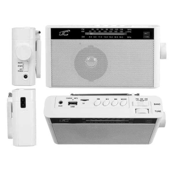LTC Retro Sona Bluetooth Bärbar Radio AUX microSD USB