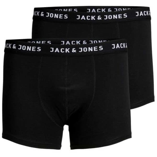 Boxers Herr - JACK & JONES - Jacjon - 2-pack - Svart - Optimal komfort