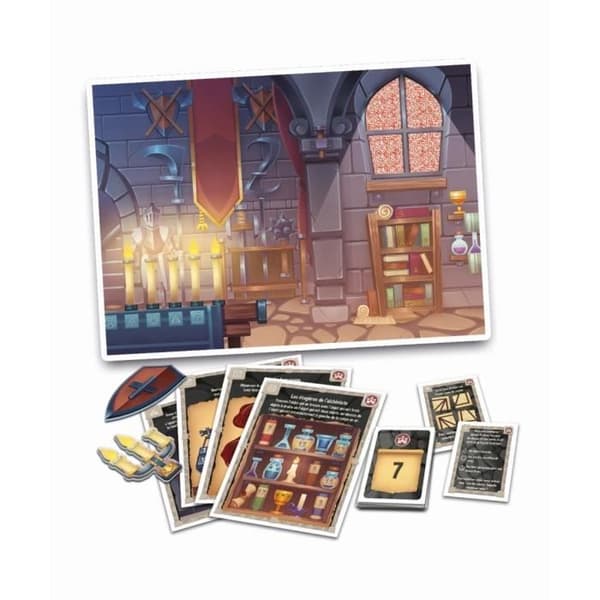 Clementoni - Escape Game - 3 rum: Pharaoh, Space, Castle - 1 till 8 spelare