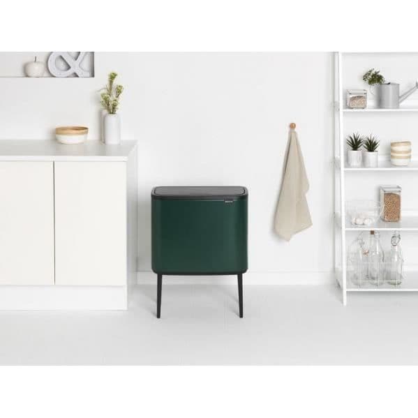 BRABANTIA Bo Touch Bin - 11+23 L - Furugrön
