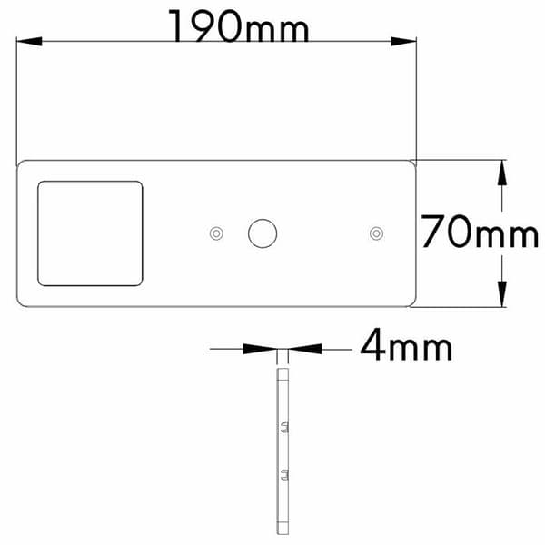 Kalb material für möbel möbelbelysning - KA220016S4