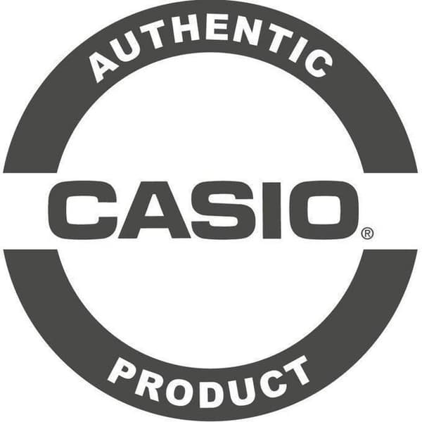 Klocka - Casio - Herrmodell - Rostfritt stål - Vattentålig 50m - Mineralglas