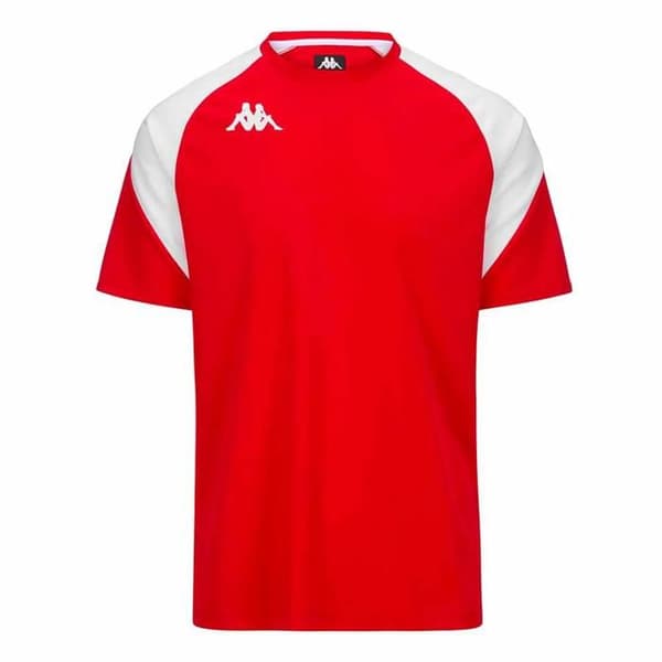 Röd/Vit T-shirt Kappa Loreto för Kille