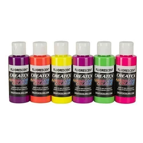 Createx Colors 5802-00 2-Ounce AB Airbrush-set Fluorescent