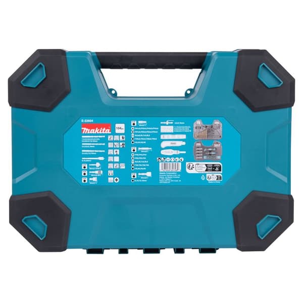 Makita E-22604 104 delar Borr- och bitsset