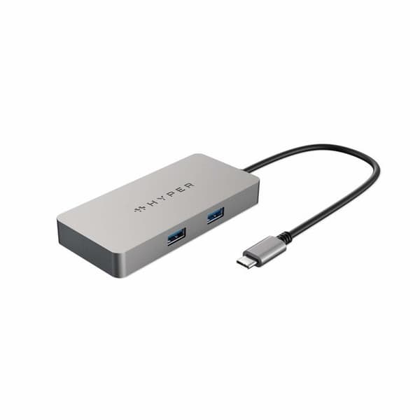 USB-C-hubb - HyperDrive - HDMB2 - 5 portar - HDMI - GigE