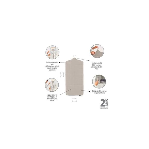 Brabantia 231742 Ångbräda Grå 40 x 85 cm